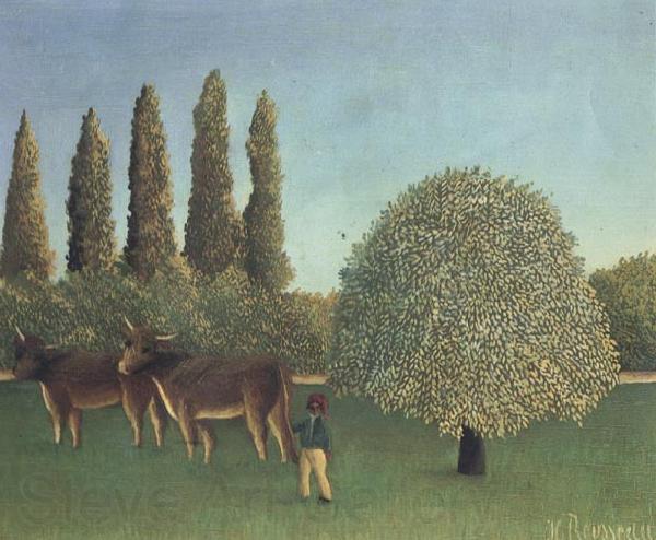 Henri Rousseau THe Pasture